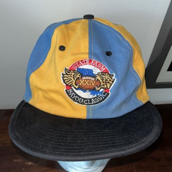 1997 Grambling Tigers Southern State Farm Bayou Classic XXIV Cap RARE Reversible - Picture 3 of 4